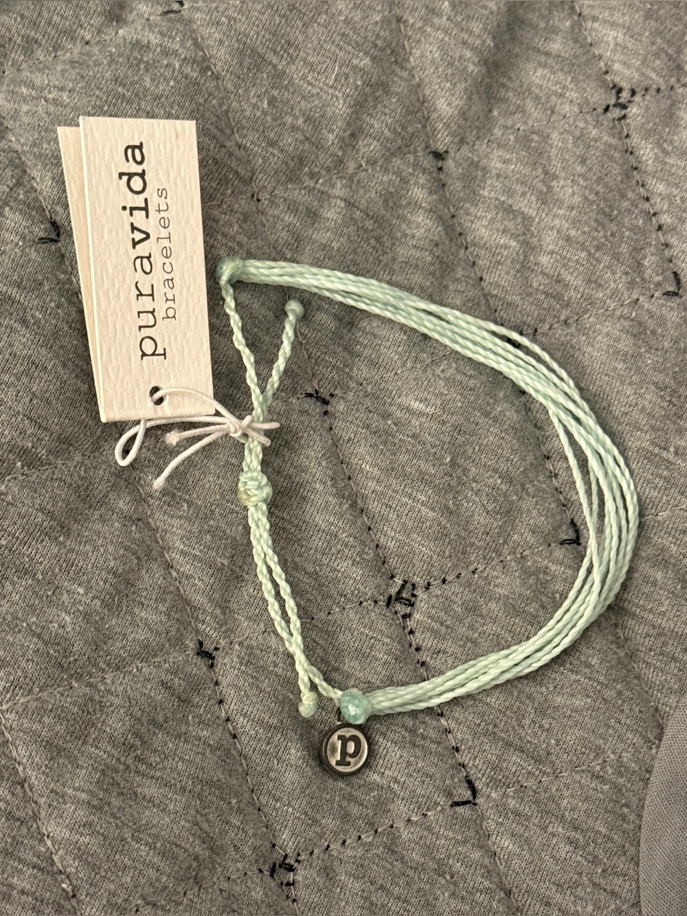 Pura Vida Mint Green Friendship Bracelet